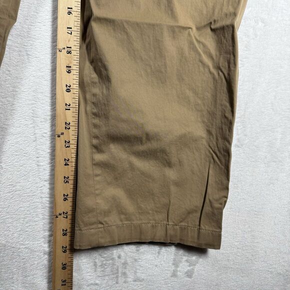 Hiltl Men's Flat Front‎ Stretch Dress Pants Khaki 36x29 German Business - Picture 9 of 9